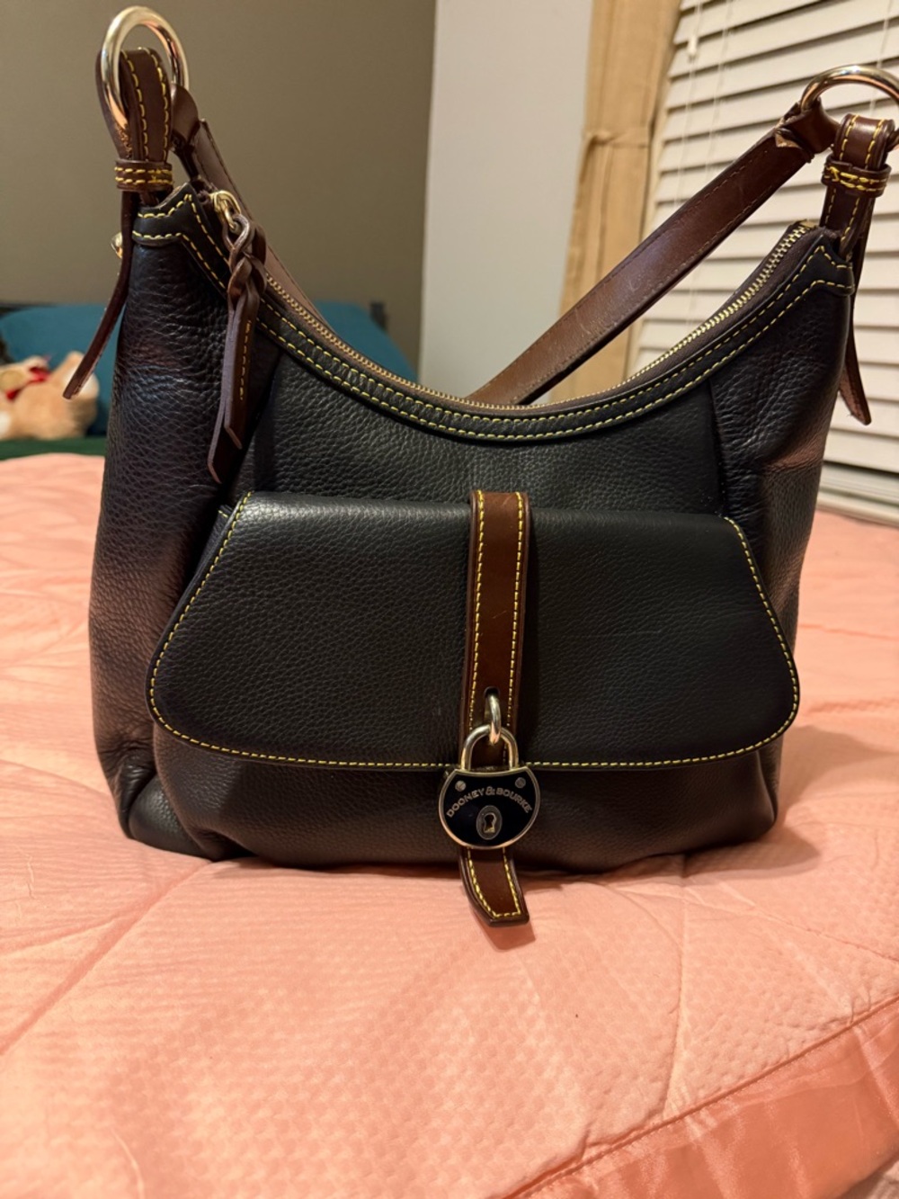 Dooney & Bourke Samba Logo Lock Hobo shoulder bag